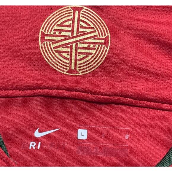 Nike Portugal World Cup 2018-19 Home Stadium Jersey 893877-687 Men’s Size L - Picture 4 of 10